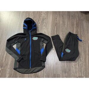 Nike Florida Gators Basketball Team Issue PE Travel Set Hoodie & Pants Men's M